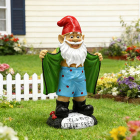 Tirifer gnome indoor decoration with hand-painted face for cozy spaces