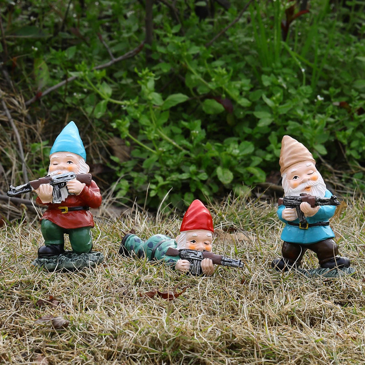 Tirifer tactical statue for indoor outdoor garden decor