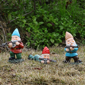 Tirifer tactical statue for indoor outdoor garden decor