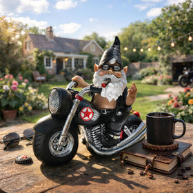 TISEJOY desk gnome display brightens workspaces with charm