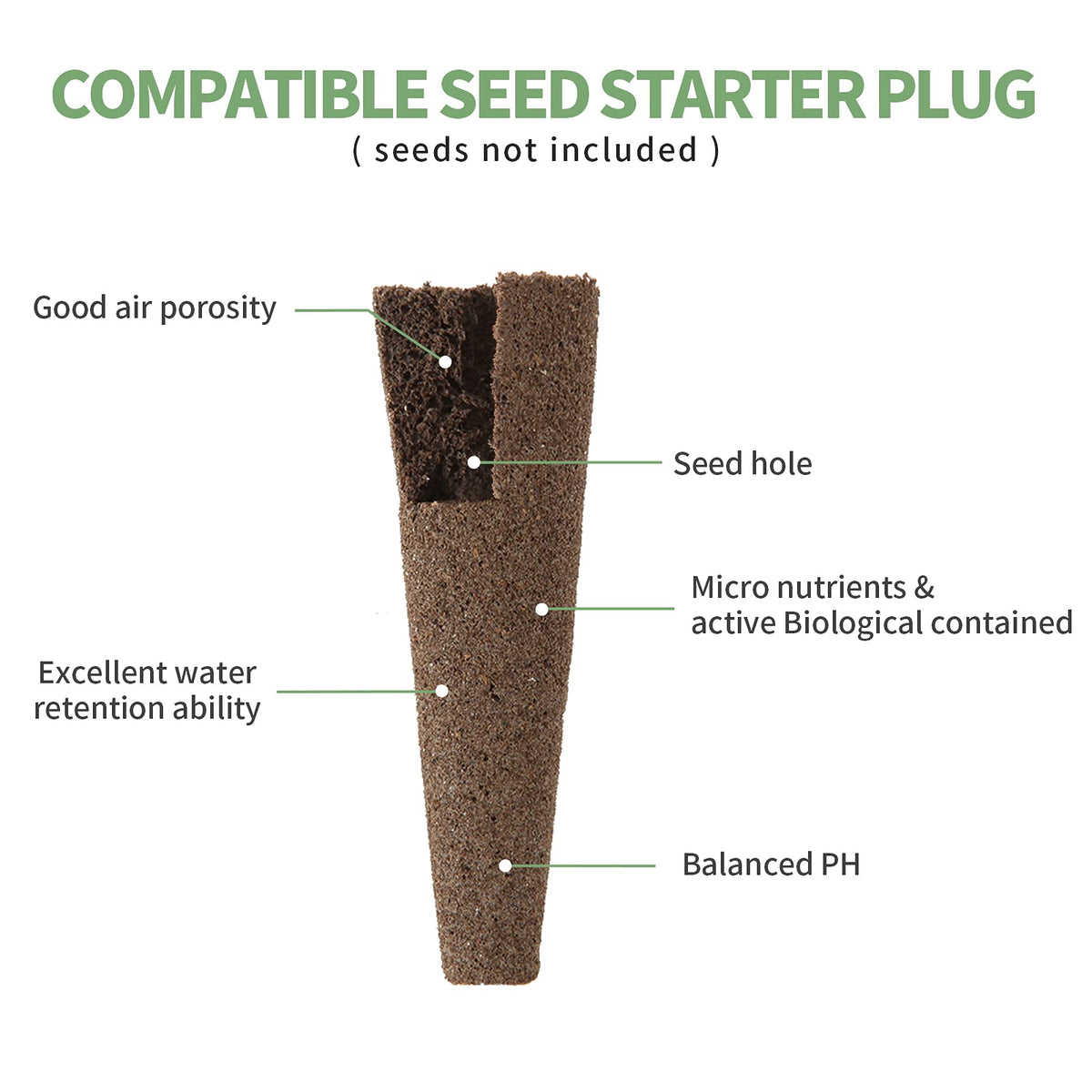 TISOHUGO root growth potential supports healthy seedlings in hydroponic systems