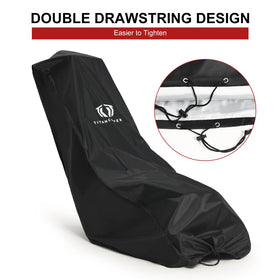 TitanCovers 600D fabric lawn mower cover resists tears for lasting use