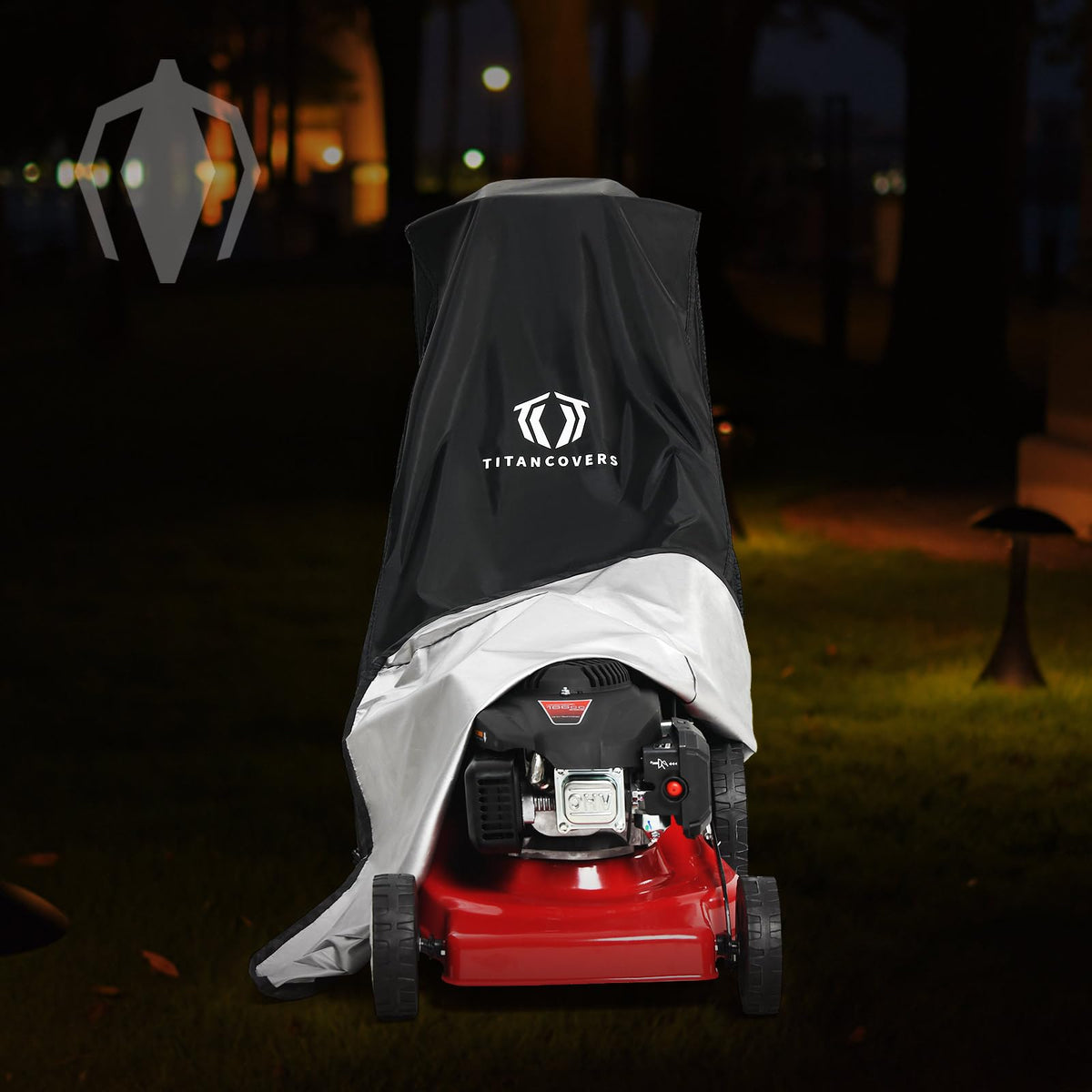 TitanCovers storage bag included keeps cover and tools organized