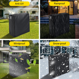TitanCovers ventilation holes allow moisture release while keeping rain out.