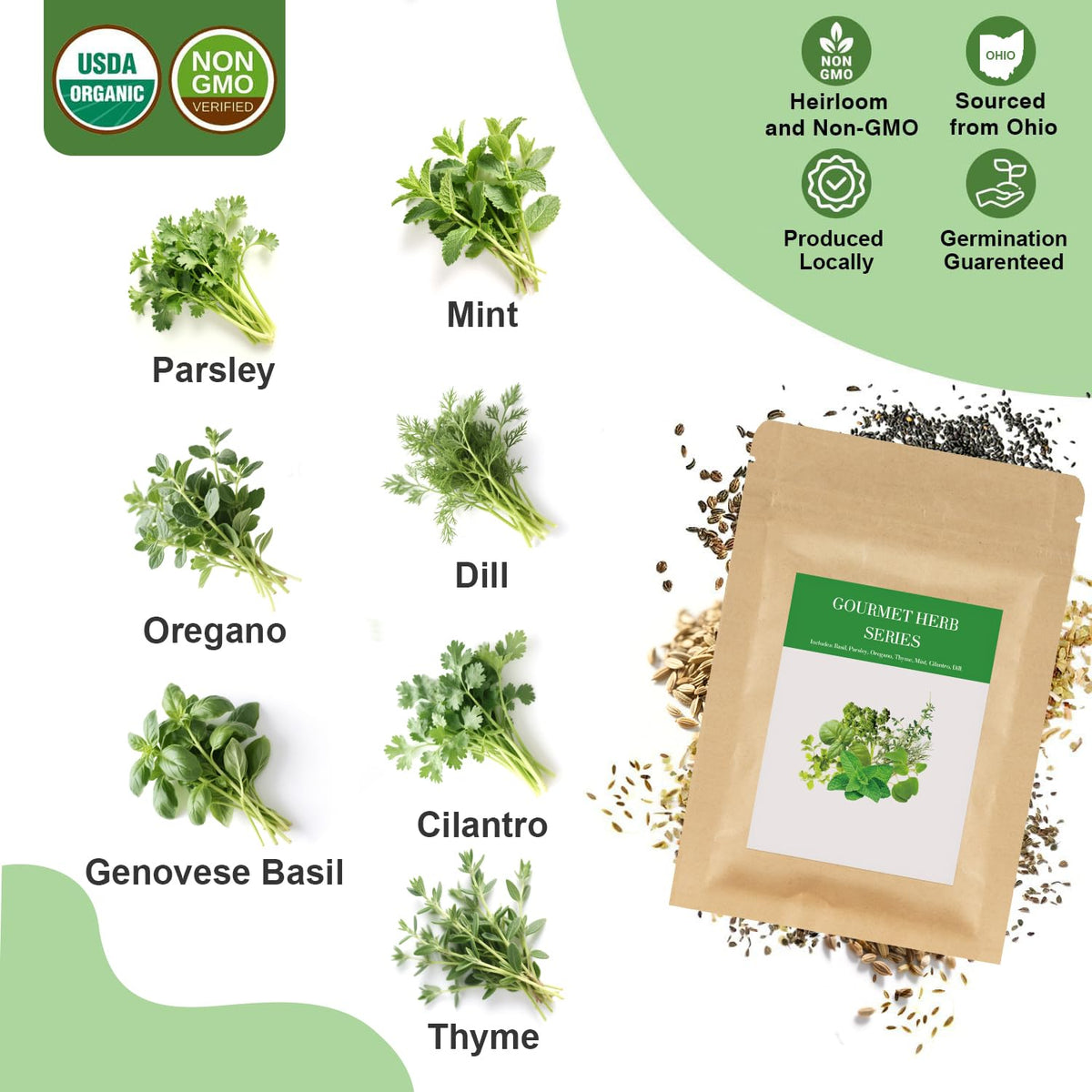 TitaniX seed pod kit compatible with Aerogarden for easy home gardening.