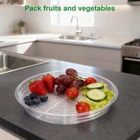 TITE 17-8 inch top diameter plant saucer fits many pots for clean drainage.