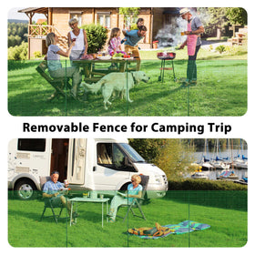 TITECK outdoor boundary for pets, poultry, and garden zones