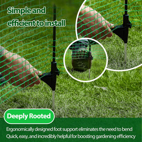 TITECK snow fence utility for winter protection and boundary control