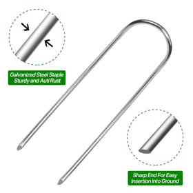 TiTifield 11 gauge stakes provide strong, bend-resistant support