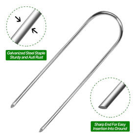 TiTifield irrigation tube stakes easy ground insertion saves setup time.