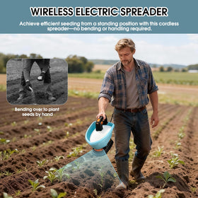 TITIUNCLE 3L electric spreader edge-application for neat border spreading