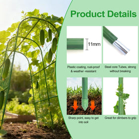tiuire complete trellis kit parts laid out for easy planning and assembly.