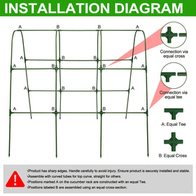 tiuire tool-free assembly step guide helps you install quickly.