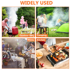 Tivddikun Blackstone basting cover reduces splatter and preserves moisture