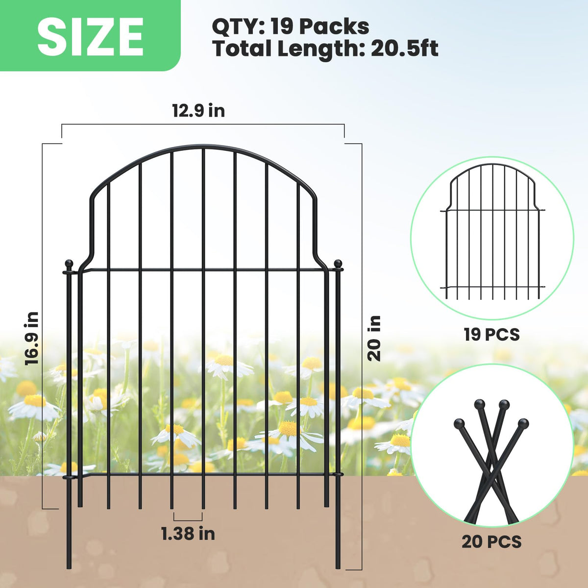 Arched border design by Tivray enhances garden appeal and defines beds.