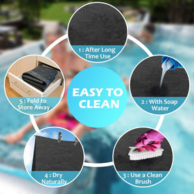TIXANF multi-purpose pad used under tub or for outdoor use