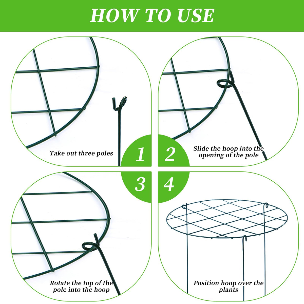 TIyneayle large openings enable easy harvesting and airflow.