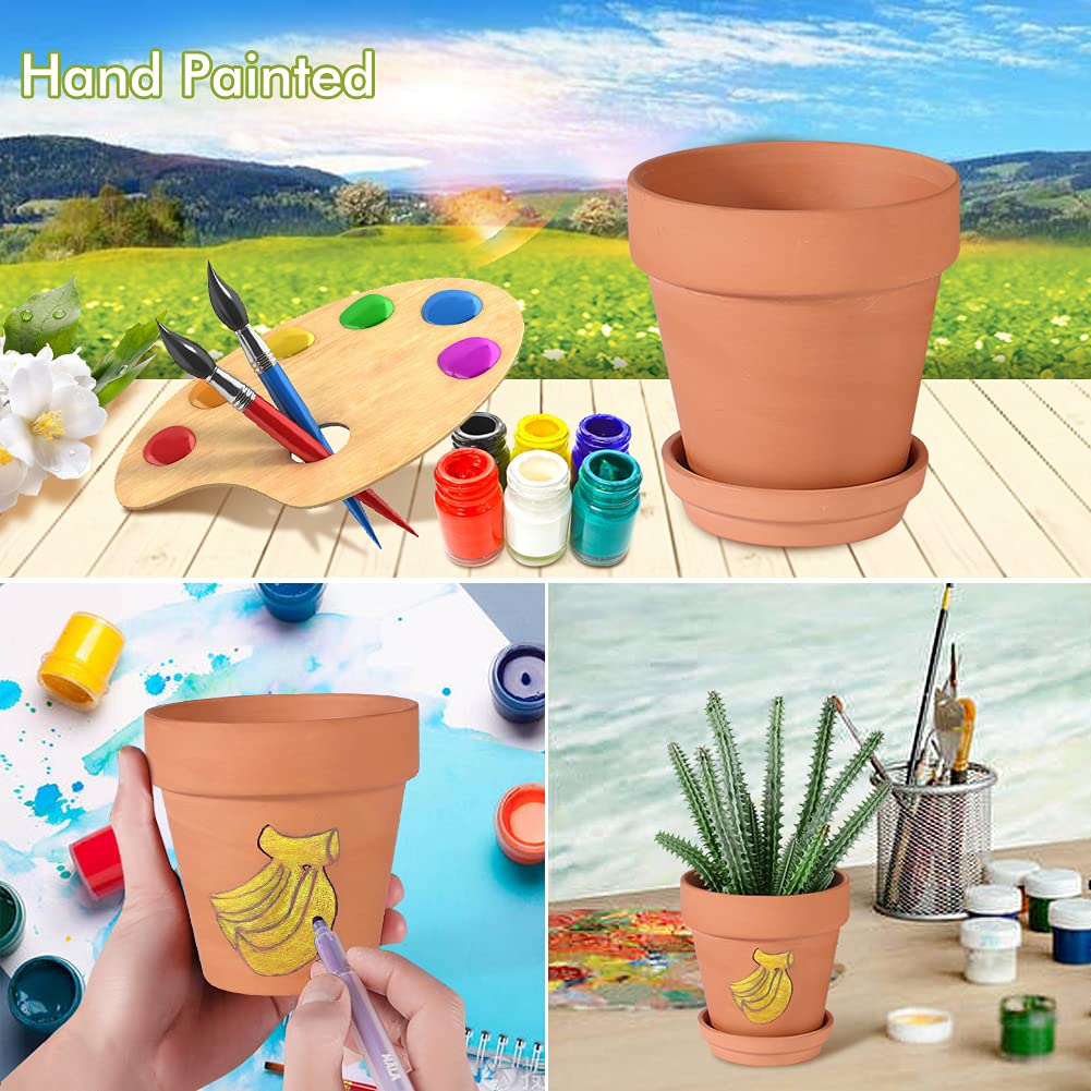 TKSCUSR wedding favors-ready terracotta pots for stylish gifting.