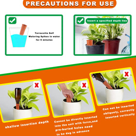 TKSCUSR travel-friendly watering spike kit ready for plant care on trips.