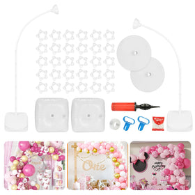 TKVAZK Balloon Arch Kit top bendable poles for custom shapes