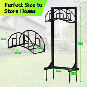 The freestanding TKYHRMAS holder can be placed anywhere without drilling.