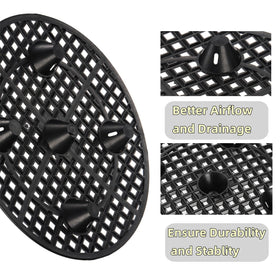 Tlence ground protector for floors demonstrates scratch protection