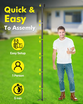 TLEYTOA tool-free assembly enables quick garden setup