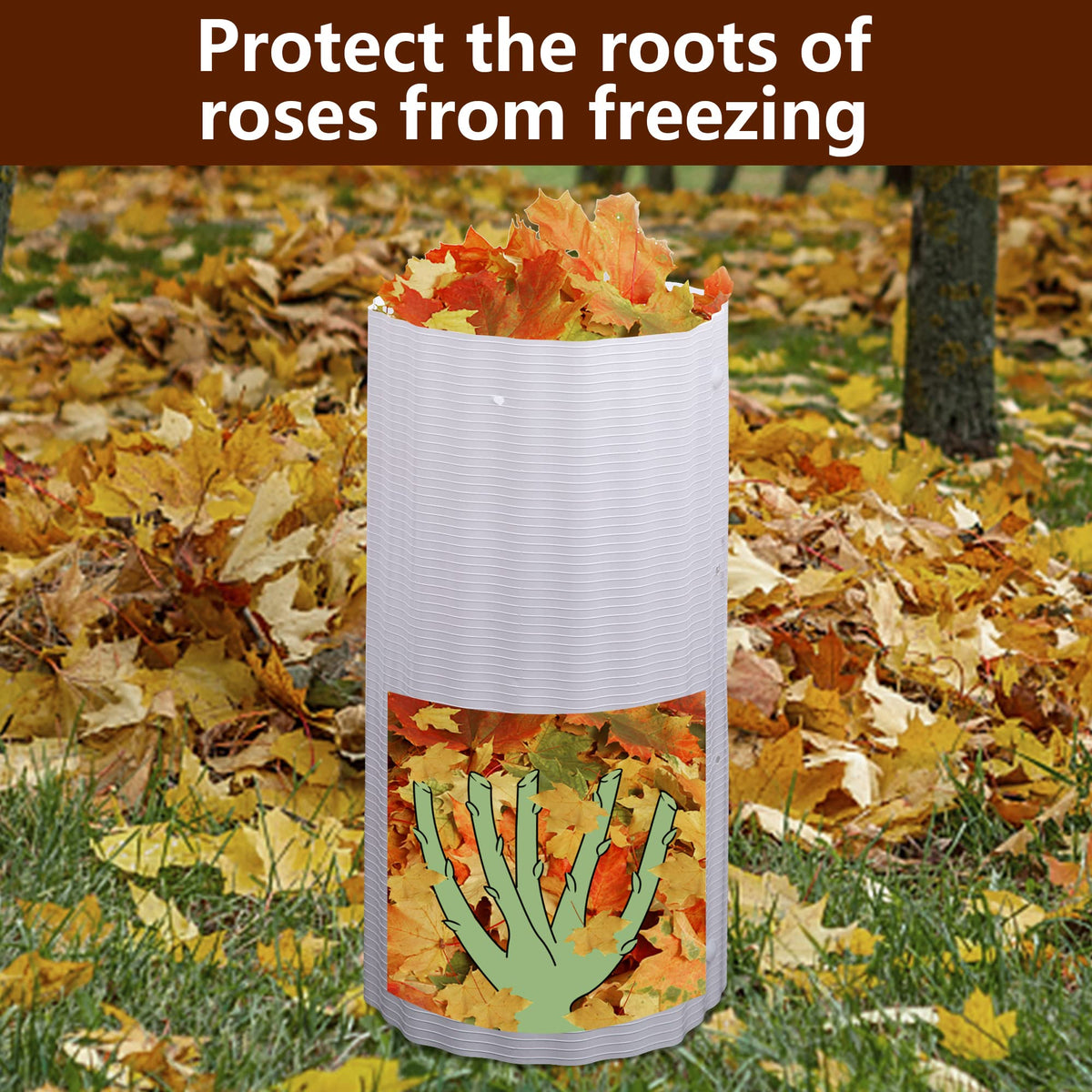 Tlswshsy easy-install guards wrap securely around tree trunks