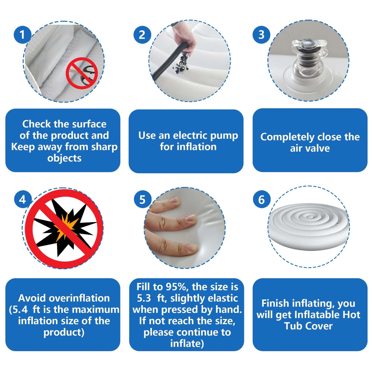 Tlswshsy debris protection reduces surface dust on the tub.