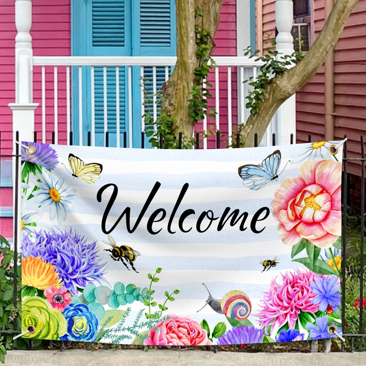 TMDEX flag suitable for indoor and outdoor use to welcome spring.