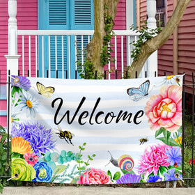 TMDEX flag suitable for indoor and outdoor use to welcome spring.