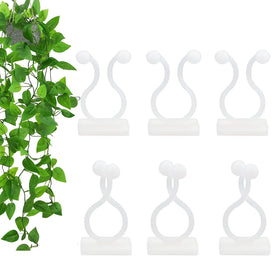Tmofs plant clips 100pcs pack on wall for vine support and tidy display