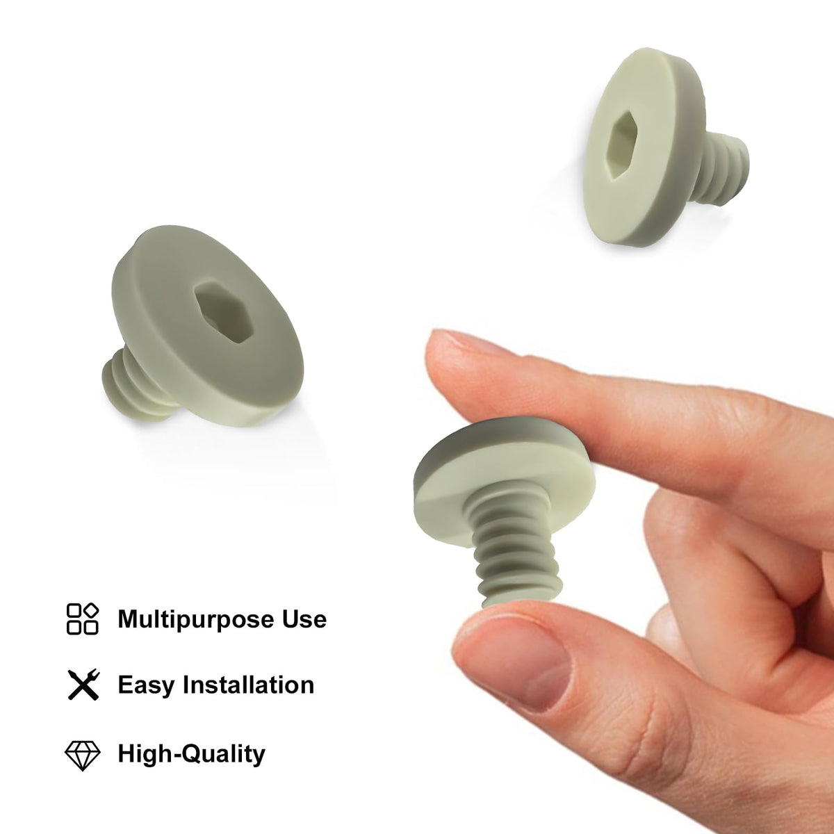 TMQZLN replacement bolts in package ready to reinforce a shed and DIY projects
