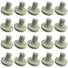 TMQZLN replacement bolt for Suncast shed shown in hand for easy installation