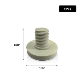 TMQZLN white bolts visible as shed hardware for durable, matching fittings