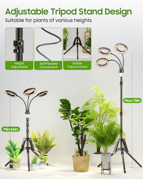 Tmsluody 360-degree gooseneck directs light precisely
