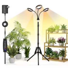 Tmsluody full-spectrum grow light panel boosts indoor plant growth