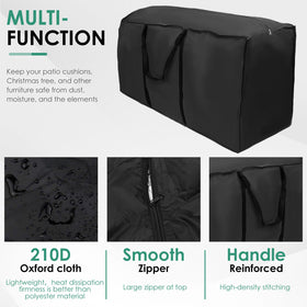 TMWEFUSC weatherproof oxford fabric protects items from sun and rain.