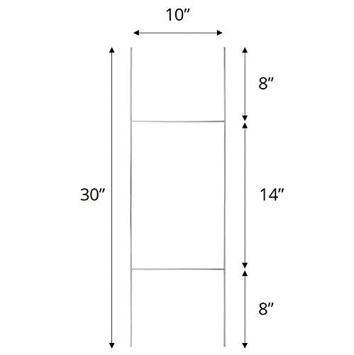 TN Supplies corrugated sign compatibility supports 4mm and 5mm signs for versatile use.