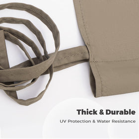 Tngan waterproof canopy keeps outdoor spaces dry after rain for patios and decks.
