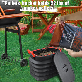 TNNTOPELE sturdy material ensures durable outdoor storage.
