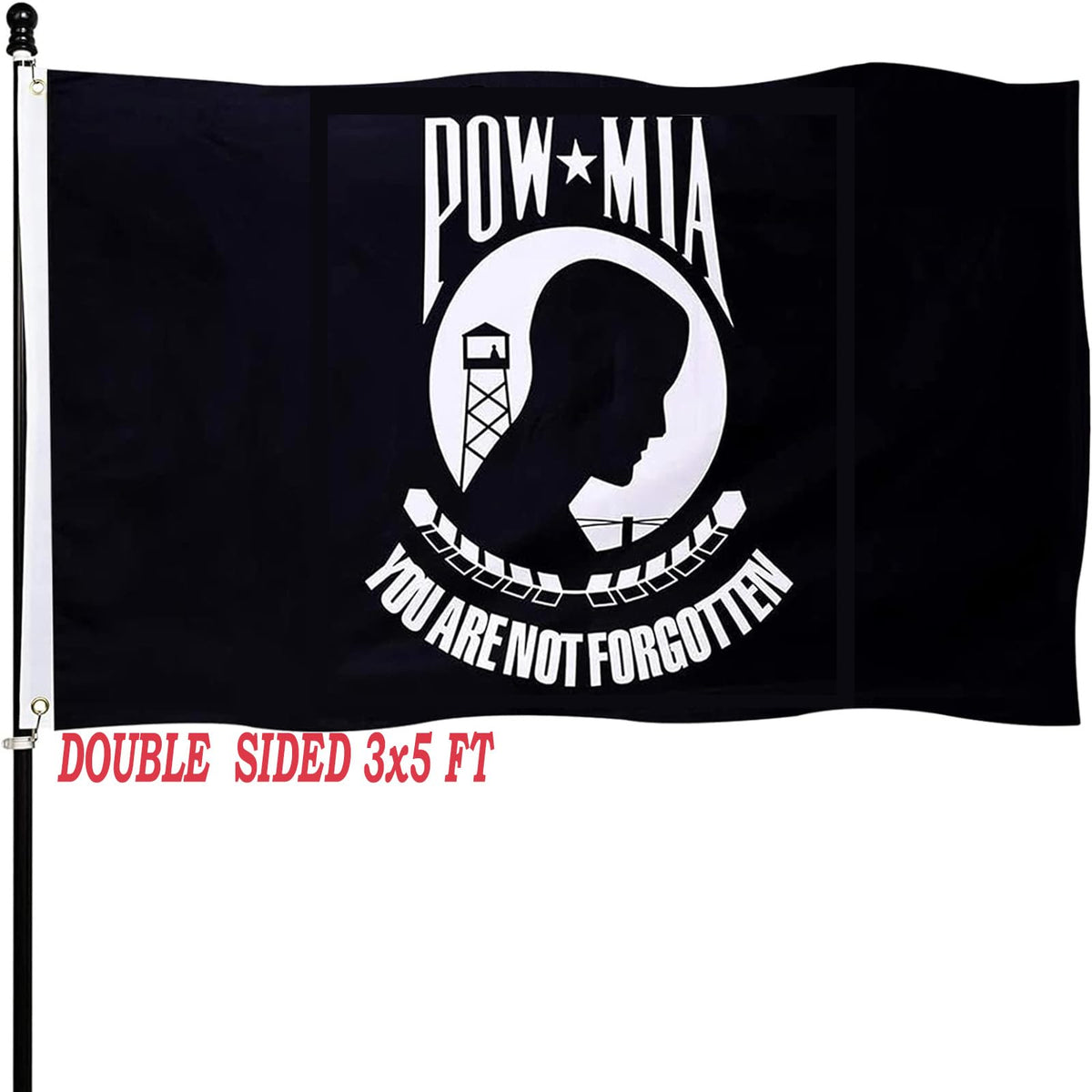 tnpun Mia Pow Flag 3x5 double sided nylon flag for outdoor display