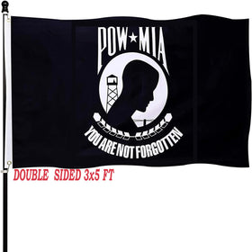 tnpun Mia Pow Flag 3x5 double sided nylon flag for outdoor display