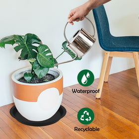 TNTIWQ high edge design collects drainage and keeps furniture clean
