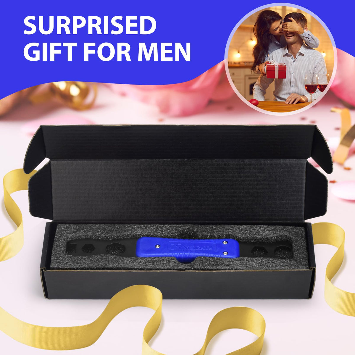 Gift box packaging highlighting a complete solar toolkit from Tntleays.