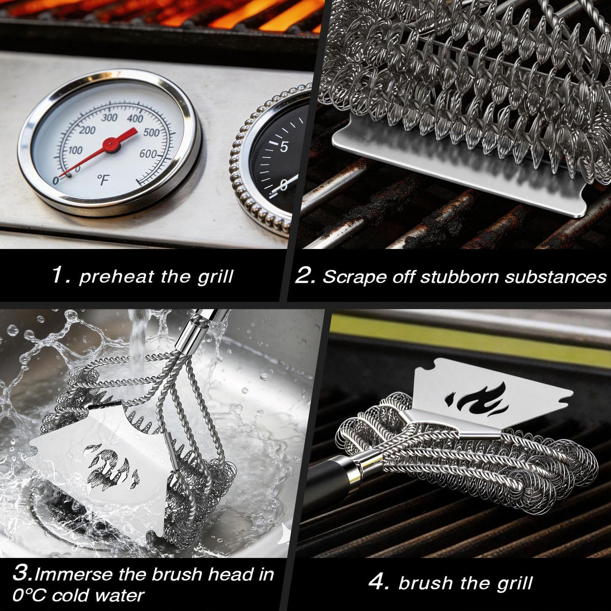 TNTOR grill brush top-selling in multiple regions