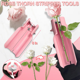 TOAINRSI pink pruning shears in use, clean pruning for healthy blooms