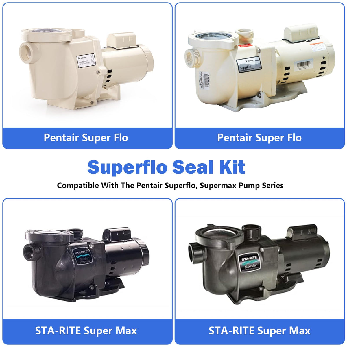 Tobaiwind Pentair SuperMax pump drain plug O-rings for secure sealing during maintenance