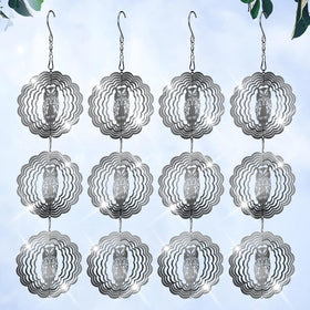 ToBeAce owl wind spinner reflects sunlight to deter birds