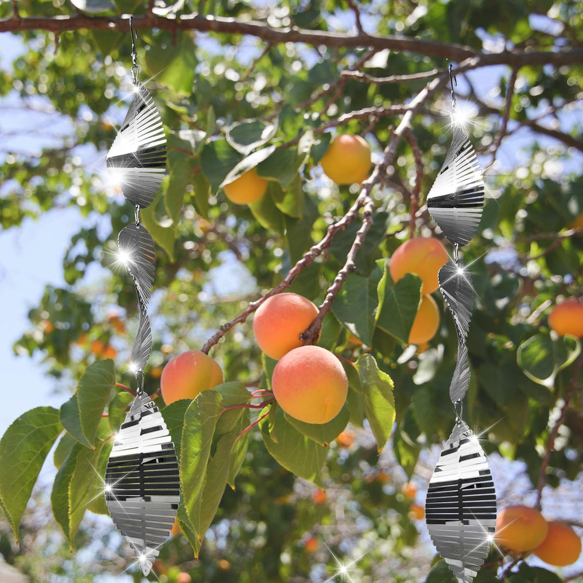 ToBeAce connecting hooks enable quick installation for a tidy outdoor deterrent system.